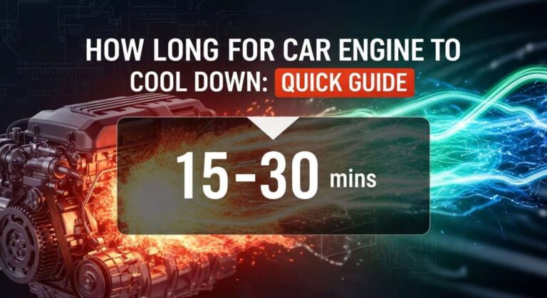 How Long for Car Engine to Cool down