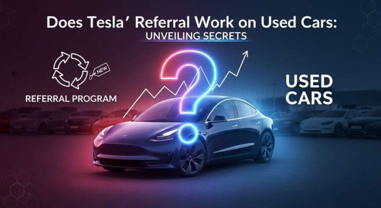 Does Tesla Referral Work on Used Cars