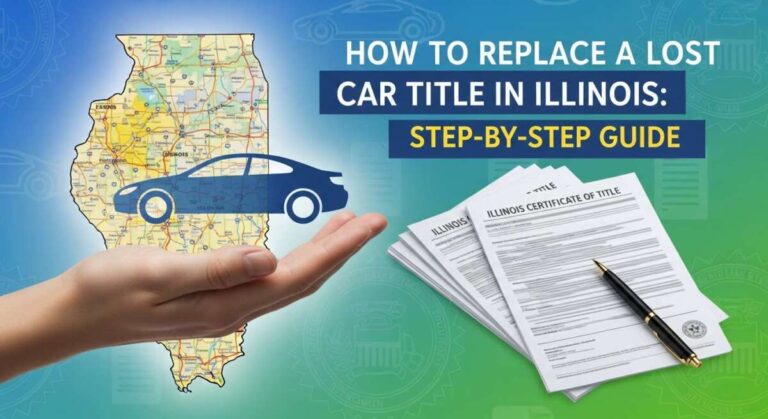 How to Replace a Lost Car Title in Illinois