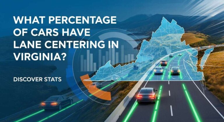 What Percentage of Cars Have Lane Centering in Virginia