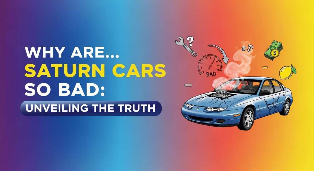 Why are Saturn Cars So Bad