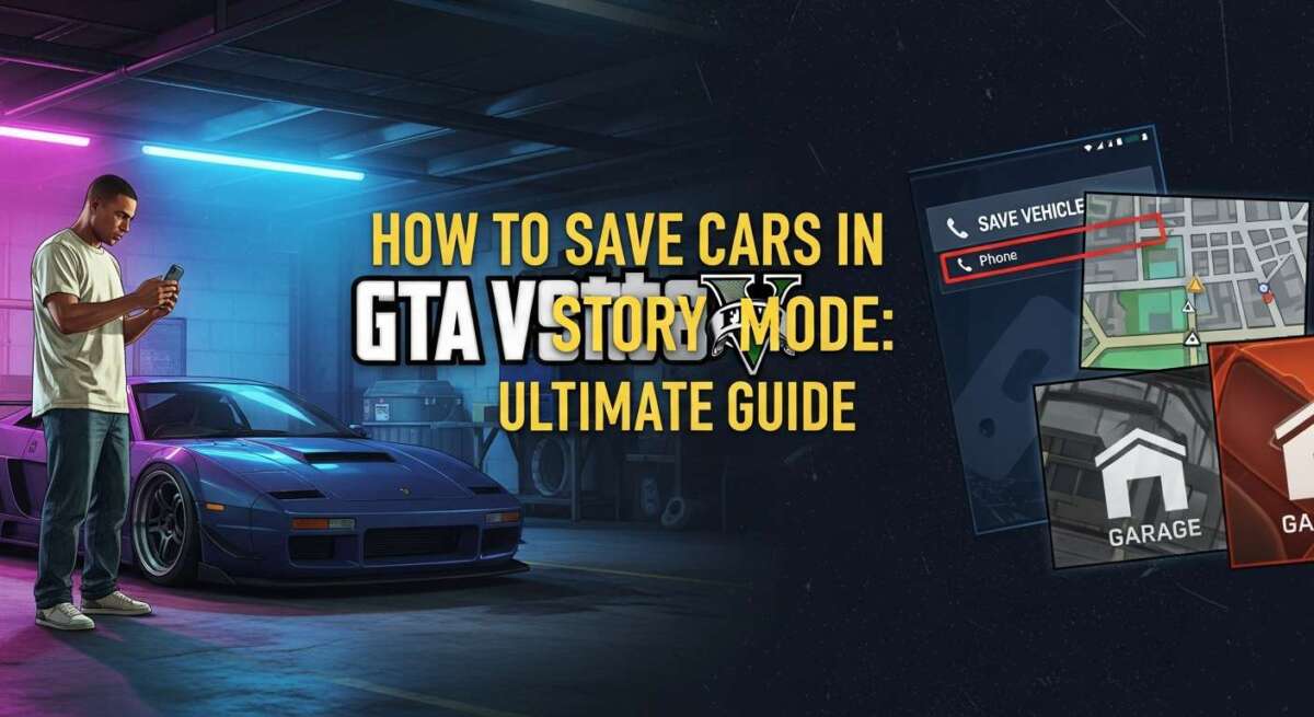 How to Save Cars in Gta 5 Story Mode