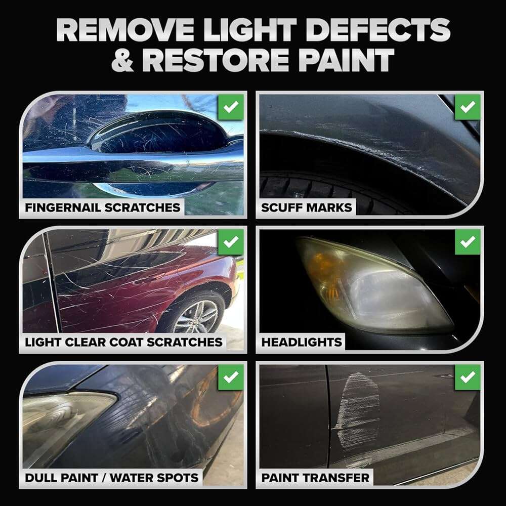 How To Remove Paint Scratches With Rubbing Compound