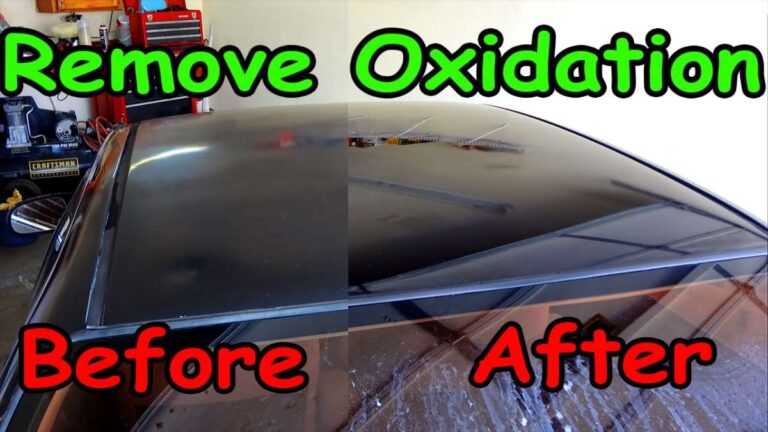 How To Get Rid Of Oxidation On Car Paint