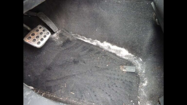 How To Remove Salt Stains From Car Carpet