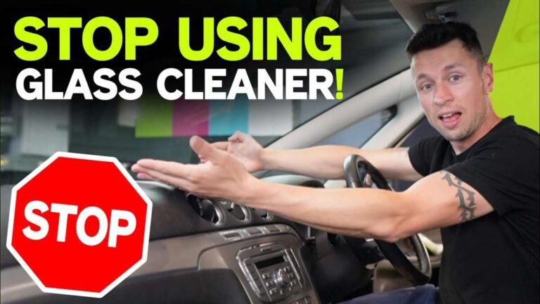 How To Clean Car Windows Without Streaks