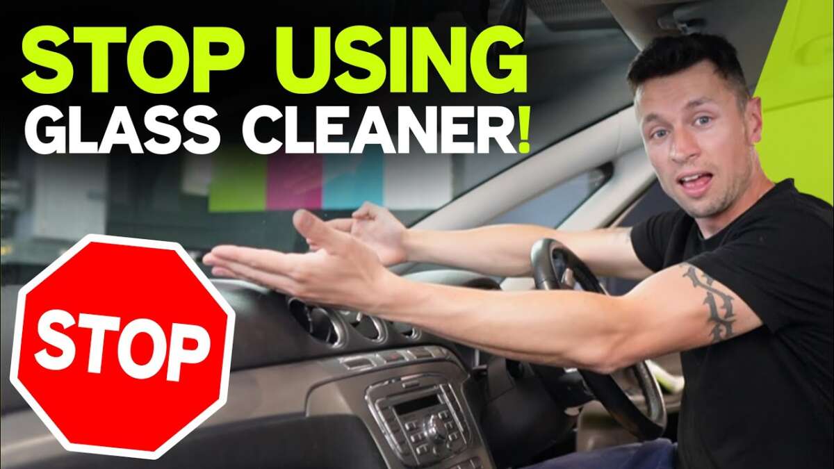 How To Clean Car Windows Without Streaks