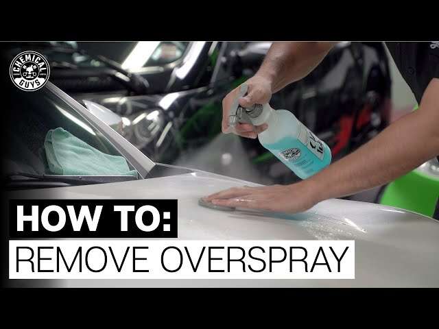 How To Remove Overspray From Car Paint Surface