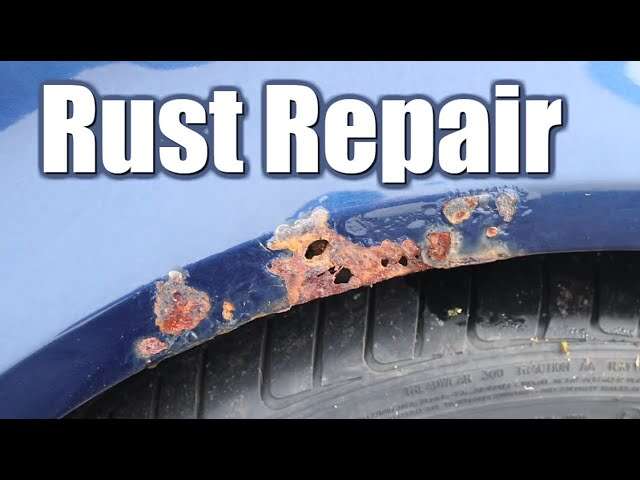 How To Remove Rust Spots From Car Body Panels